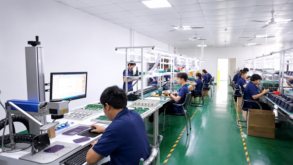 Shenzhen Jutai Comm Co., Ltd. manufacturer production line