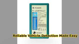 JUTAI Loop Detector LD100 LD102 Reliable Vehicle Detection