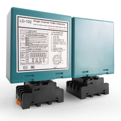 Buy 12-24V Vehicular Loop Detector Green Car Loop Detector For Toll Collection Systems online manufacture