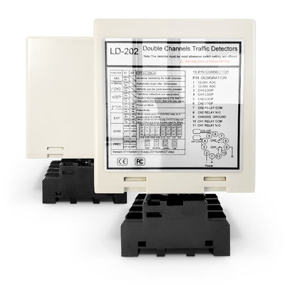 Buy 17 Dip Switch Dual Channel Loop Detector 15μH-2000μH Self Turning Range online manufacture