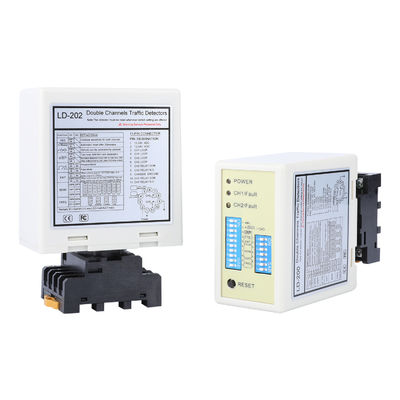 Buy Low Voltage 12-24 VADC Dual Channel Loop Detector For Gate Access Automatic Gate Opener online manufacture