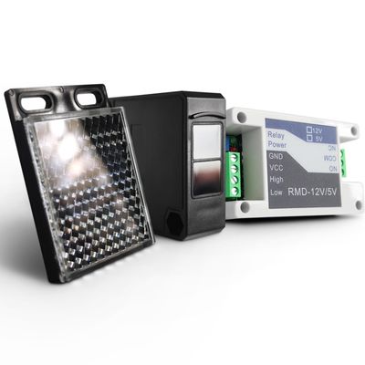 Buy Automatic Gate Reflective Safety Sensor Photoelectric Detector Short Circuit & Reverse Protection online manufacture