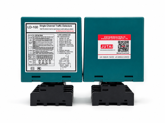 Buy Single Loop Vehicle Detector with Entry Pulse Exit Pulse and Presence Output for Access Control online manufacture