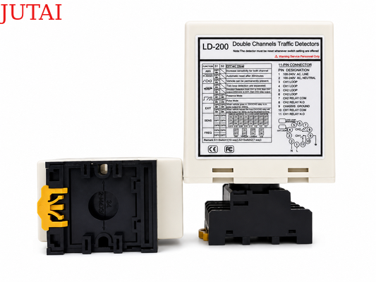Buy Dual Channel Vehicle Loop Detector for Sliding Gate Control with Direction and Presence Detection online manufacture