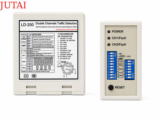 Buy Vehicle Loop Detector for Industrial Gate Control with Dual Channel Detection and Relay Output online manufacture