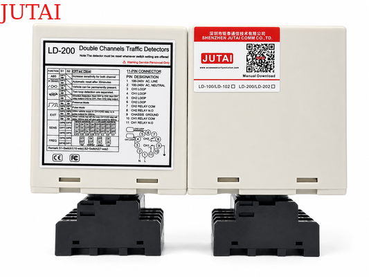 Buy Dual Channel Vehicle Loop Detector with 20–2000 μH Loop Inductance and Adjustable Frequency online manufacture