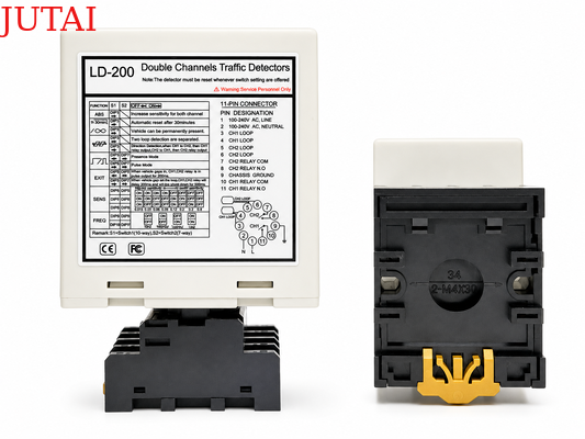 Buy Dual Channel Vehicle Loop Detector for Smart Parking with Direction Detection and 6 Output Modes online manufacture