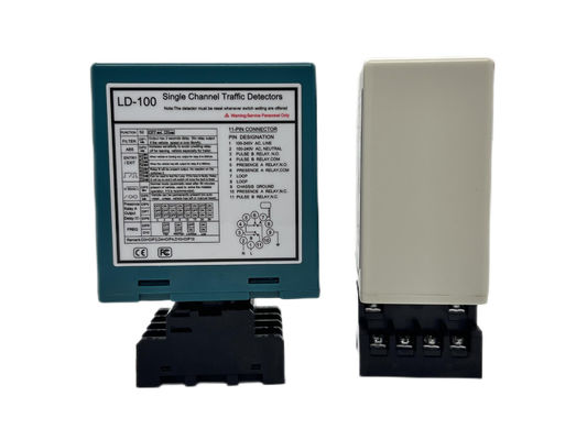 Single Channel Vehicular Loop Detector 10MS-90MS For Parking Space Management