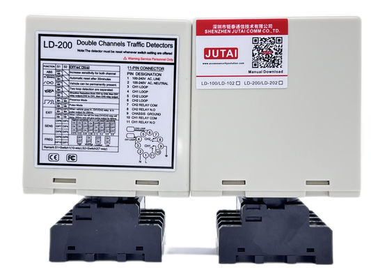 Two Channel Vehicle Loop Detector Barrier Gate System FCC approved