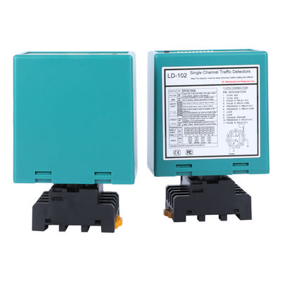 15-2000μHz Auto Barrier Gate Loop Detector , Fault Diagnosis Underground Loop Detector