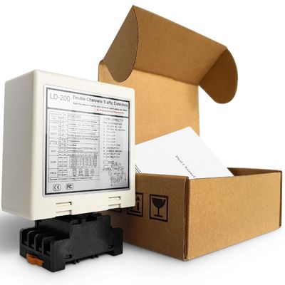 Dual Channel Loop Detector with Automatic Sensitivity Boost ASB Direction Detection High Sensitivity Gross Weight 300 g