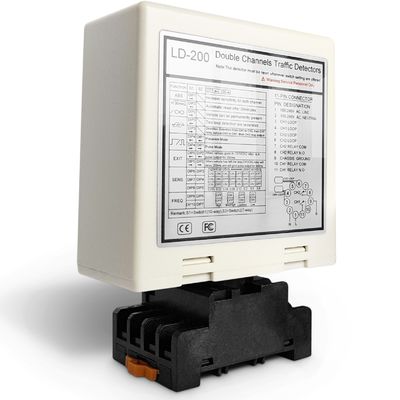 Dual Channel Loop Detector - Independent Control & Anti-Crosstalk Tech for Smart Traffic Systems & Reliability