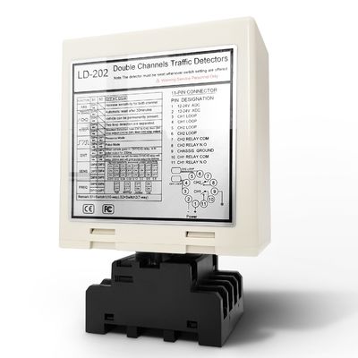 Dual Loop Detector 3- CE/FCC Certified Plug-and-Play Installation Sensitivity 16 Way Selectable Humidity 95% Non-condensing